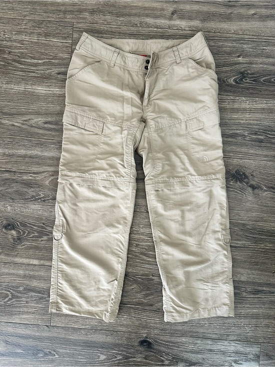 The North Face Pants - The North Face Light Beige Cargo Pants with Utility Pockets